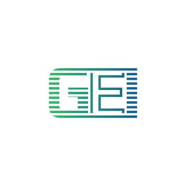 Modern GEI Logo Tasarımı. GEI Minimalist, Profesyonel ve İş Kimliği için Çok Yönlü Markalaştırma Simgesi