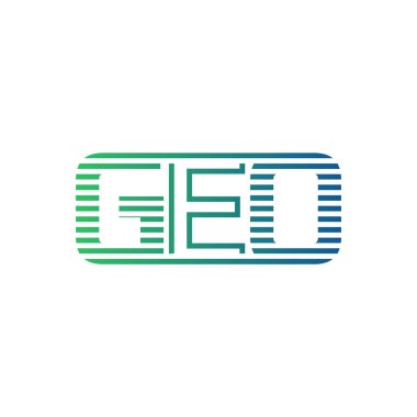 Modern GEO Logo Tasarımı. İş Kimliği için GEO Minimalist, Profesyonel ve Çok Yönlü Markalaştırma Simgesi