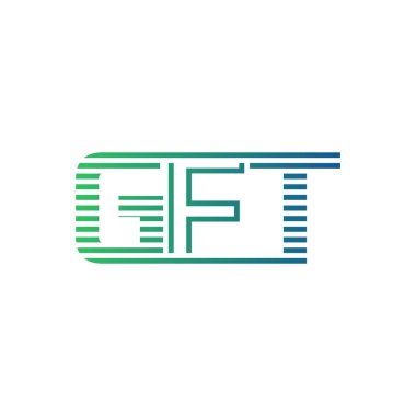 Modern GFT Logo Tasarımı. İş Kimliği için GFT Minimalist, Profesyonel ve Çok Yönlü Markalaştırma Simgesi