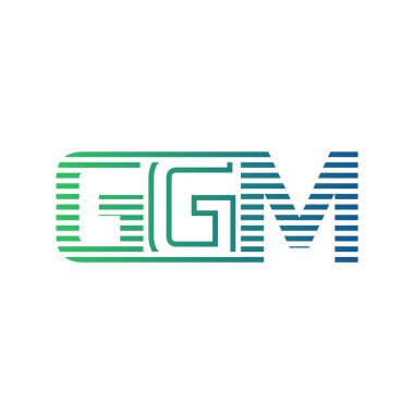 Modern GGM Logo Tasarımı. Harf GGGM İşletme Kimliği Minimalist, Profesyonel ve Çok Yönlü Markalaştırma Simgesi