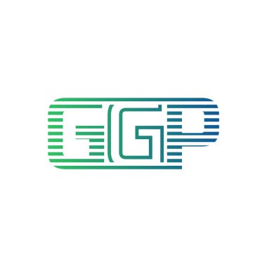 Modern GGP Logo Tasarımı. Harf GGGP İşletme Kimliği Minimalist, Profesyonel ve Çok Yönlü Markalaştırma Simgesi