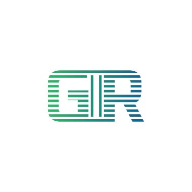 Modern GIR Logo Tasarımı. GIR Minimalist, Profesyonel ve İş Kimliği için Çok Yönlü Markalaştırma Simgesi