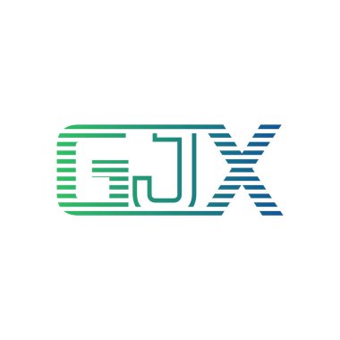 Modern GJX Logo Tasarımı. İş Kimliği için GJX Minimalist, Profesyonel ve Çok Yönlü Markalaştırma Simgesi