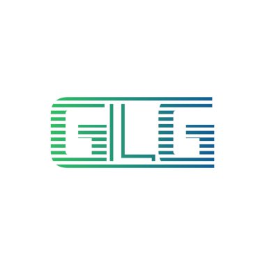 Modern GLG Logo Tasarımı. İş Kimliği için GLG Minimalist, Profesyonel ve Çok Yönlü Markalaştırma Simgesi