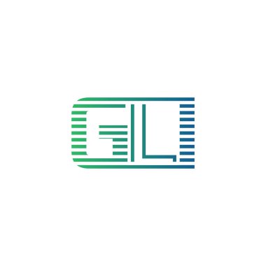 Modern GLI Logo Tasarımı. İş Kimliği için GLI Minimalist, Profesyonel ve Çok Yönlü Markalaştırma Simgesi