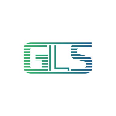 Modern GLS Logo Tasarımı. İş Kimliği için GLS Minimalist, Profesyonel ve Çok Yönlü Markalaştırma Simgesi