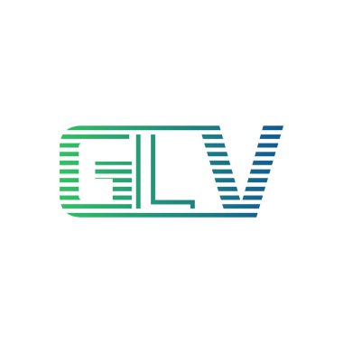 Modern GLV Logo Design. Letter GLV Minimalist, Professional, and Versatile Branding Icon for Business Identity clipart