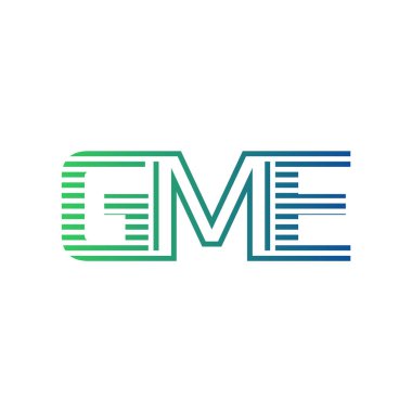 Modern GME Logo Tasarımı. Harf GME Minimalist, Profesyonel ve İş Kimliği için Çok Yönlü Markalaştırma Simgesi
