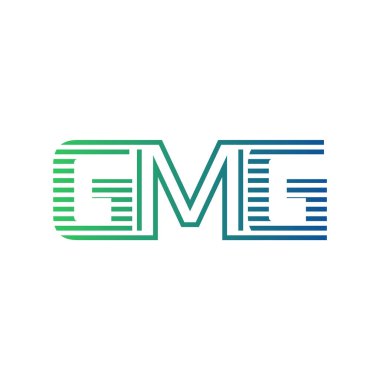 Modern GMG Logo Tasarımı. İş Kimliği için GMG Minimalist, Profesyonel ve Çok Yönlü Markalaştırma Simgesi