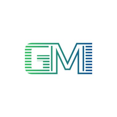 Modern GMI Logo Tasarımı. İş Kimliği için GMI Minimalist, Profesyonel ve Çok Yönlü Markalaştırma Simgesi