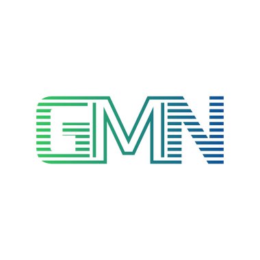 Modern GMN Logo Tasarımı. İş Kimliği için GMN Minimalist, Profesyonel ve Çok Yönlü Markalaştırma Simgesi