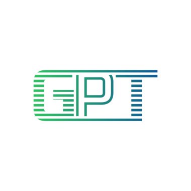 Modern GPT Logo Tasarımı. İş Kimliği için GPT Minimalist, Profesyonel ve Çok Yönlü Markalaştırma Simgesi