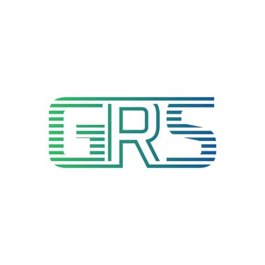 Modern GRS Logo Tasarımı. İş Kimliği için GRS Minimalist, Profesyonel ve Çok Yönlü Markalaştırma Simgesi