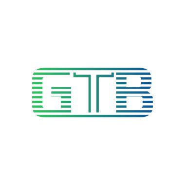 Modern GTB Logo Tasarımı. İş Kimliği için GTB Minimalist, Profesyonel ve Çok Yönlü Markalaştırma Simgesi