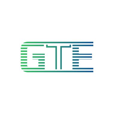 Modern GTE Logo Tasarımı. İş Kimliği için GTE Minimalist, Profesyonel ve Çok Yönlü Markalaştırma Simgesi