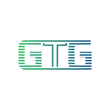 Modern GTG Logo Tasarımı. İş Kimliği için GTG Minimalist, Profesyonel ve Çok Yönlü Markalaştırma Simgesi