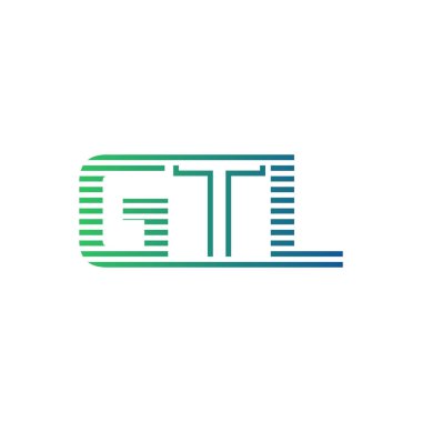 Modern GTL Logo Tasarımı. İş Kimliği için GTL Minimalist, Profesyonel ve Çok Yönlü Markalaştırma Simgesi