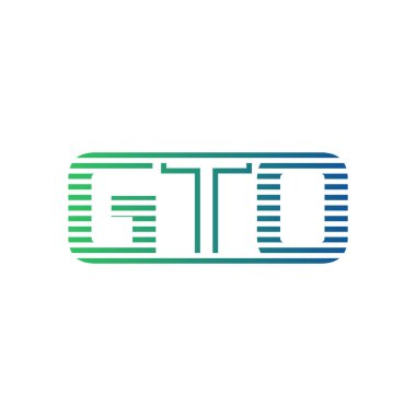 Modern GTO Logo Tasarımı. İş Kimliği için GTO Minimalist, Profesyonel ve Çok Yönlü Markalaştırma Simgesi