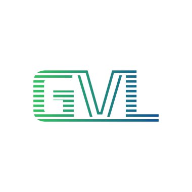 Modern GVL Logo Tasarımı. İş Kimliği için GVL Minimalist, Profesyonel ve Çok Yönlü Markalaştırma Simgesi