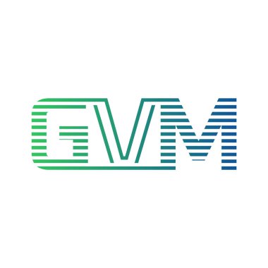 Modern GVM Logo Tasarımı. İş Kimliği için GVM Minimalist, Profesyonel ve Çok Yönlü Markalaştırma Simgesi