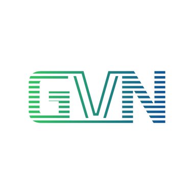 Modern GVN Logo Tasarımı. İş Kimliği için GVN Minimalist, Profesyonel ve Çok Yönlü Markalaştırma Simgesi