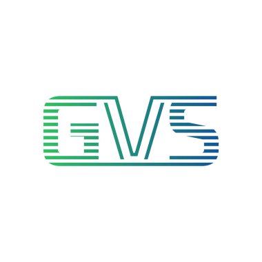 Modern GVS Logo Tasarımı. Harf GVS İş Kimliği Minimalist, Profesyonel ve Çok Yönlü Markalaştırma Simgesi