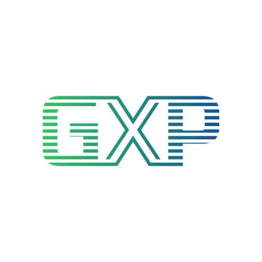 Modern GXP Logo Tasarımı. Harf GXP İş Kimliği Minimalist, Profesyonel ve Çok Yönlü Markalaştırma Simgesi