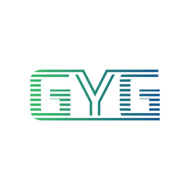 Modern GYG Logo Tasarımı. GYG Minimalist, Profesyonel ve Çok Yönlü İşletme Kimliği Simgesi