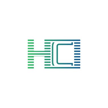 Modern HCI Logo Tasarımı. Harf HCI Minimalist, Profesyonel ve İş Kimliği için Çok Yönlü Markalaştırma Simgesi