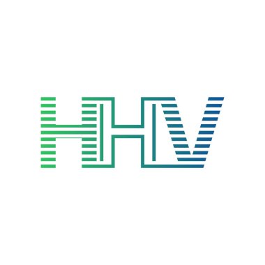 Modern HHV Logo Tasarımı. İş Kimliği için HHV Minimalist, Profesyonel ve Çok Yönlü Markalaştırma Simgesi