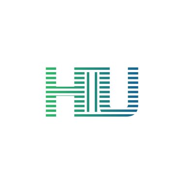 Modern HIU Logo Tasarımı. HIU Minimalist, Profesyonel ve Çok Yönlü İşletme Kimliği Simgesi