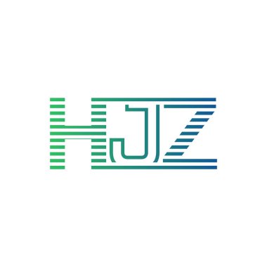 Modern HJZ Logo Tasarımı. Harf HJZ Minimalist, Profesyonel ve İşletme Kimliği İçin Çok Yönlü Markalaşma Simgesi