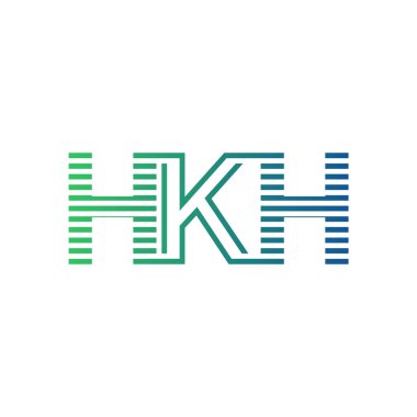 Modern HKH Logo Tasarımı. HKH Minimalist, Profesyonel ve Çok Yönlü İşletme Kimliği Simgesi