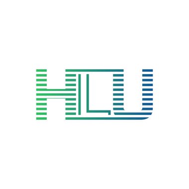 Modern HLU Logo Tasarımı. HLU Minimalist, Profesyonel ve Çok Yönlü İşletme Kimliği Simgesi