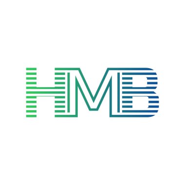 Modern HMB Logo Tasarımı. İş Kimliği İçin HMB Minimalist, Profesyonel ve Çok Yönlü Markalaştırma Simgesi
