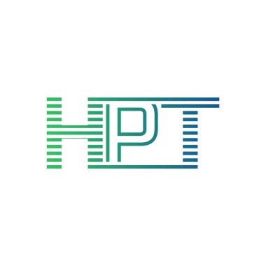 Modern HPT Logo Tasarımı. İş Kimliği için HPT Minimalist, Profesyonel ve Çok Yönlü Markalaştırma Simgesi