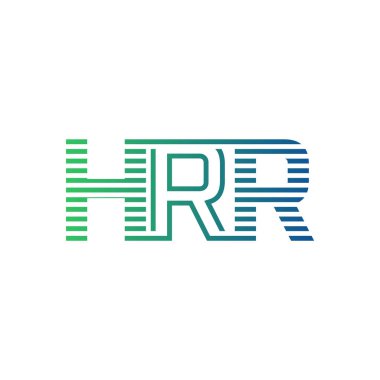 Modern HRR Logo Tasarımı. Harf HRR İşletme Kimliği Minimalist, Profesyonel ve Çok Yönlü Markalaştırma Simgesi