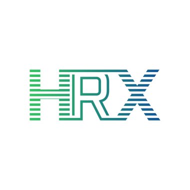 Modern HRX Logo Tasarımı. Harf HRX İş Kimliği Minimalist, Profesyonel ve Çok Yönlü Markalaştırma Simgesi