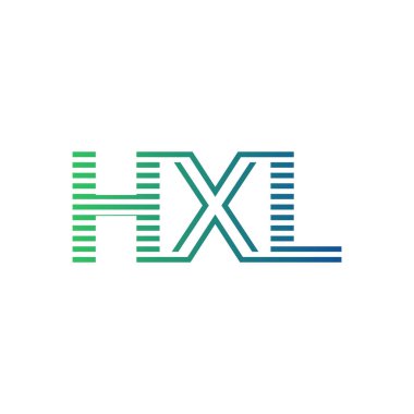 Modern HXL Logo Tasarımı. Harf HXL İşletme Kimliği Minimalist, Profesyonel ve Çok Yönlü Markalaştırma Simgesi