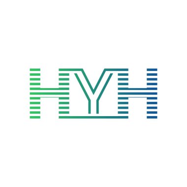 Modern HYH Logo Tasarımı. İş Kimliği için HYH Minimalist, Profesyonel ve Çok Yönlü Markalaştırma Simgesi