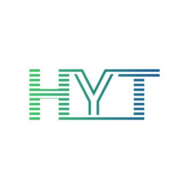 Modern HYT Logo Design. Letter HYT Minimalist, Professional, and Versatile Branding Icon for Business Identity clipart