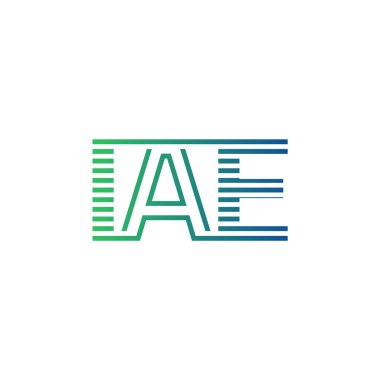 Modern IAE Logo Tasarımı. IAE Minimalist, Profesyonel ve Çok Yönlü İşletme Kimliği Simgesi