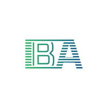 Modern IBA Logo Tasarımı. IBA Minimalist, Profesyonel ve İşletme Kimliği İçin Çok Yönlü Markalaştırma Simgesi