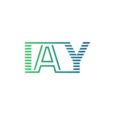 Modern IAY Logo Tasarımı. IAY Minimalist, Profesyonel ve Çok Yönlü İşletme Kimliği Simgesi