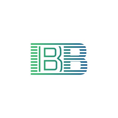 Modern IBB Logo Tasarımı. IBB Minimalist, Profesyonel ve Çok Yönlü İşletme Kimliği Simgesi
