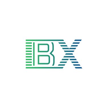 Modern IBX Logo Tasarımı. İş Kimliği için IBX Minimalist, Profesyonel ve Çok Yönlü Markalaştırma Simgesi