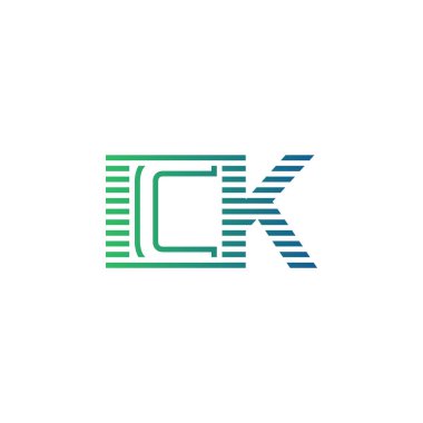 Modern ICK Logo Tasarımı. ICK Minimalist, Profesyonel ve Çok Yönlü İşletme Kimliği Simgesi