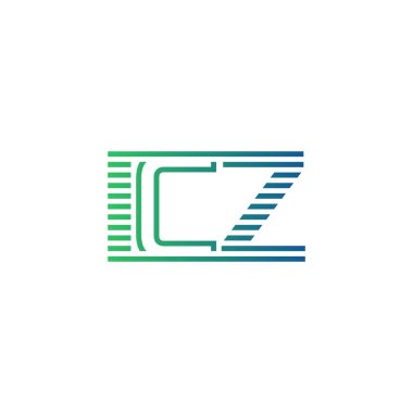 Modern ICZ Logo Tasarımı. ICZ Minimalist, Profesyonel ve Çok Yönlü İşletme Kimliği Simgesi