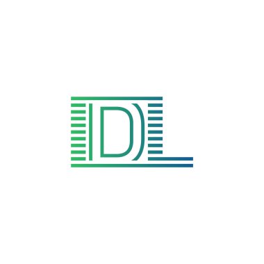 Modern IDL Logo Tasarımı. Harf IDL Minimalist, Profesyonel ve İş Kimliği için Çok Yönlü Markalaştırma Simgesi