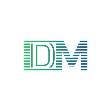 Modern IDM Logo Tasarımı. Harf IDM Minimalist, Profesyonel ve İş Kimliği için Çok Yönlü Markalaştırma Simgesi
